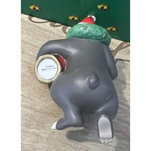 Disney Character Porcelain Treasures Grolier Baloo Jungle Book Hanging Ornament - Picture 7 of 12